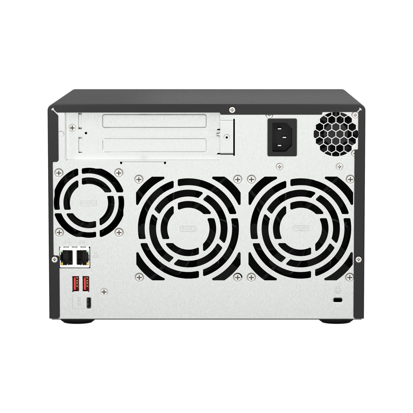 QNAP TS-673A-SW5T NAS Server - 6-Bay, AMD Ryzen V1500B 2.2GHz, 8GB DDR4, Black — Buy in Cyprus with Fast Delivery