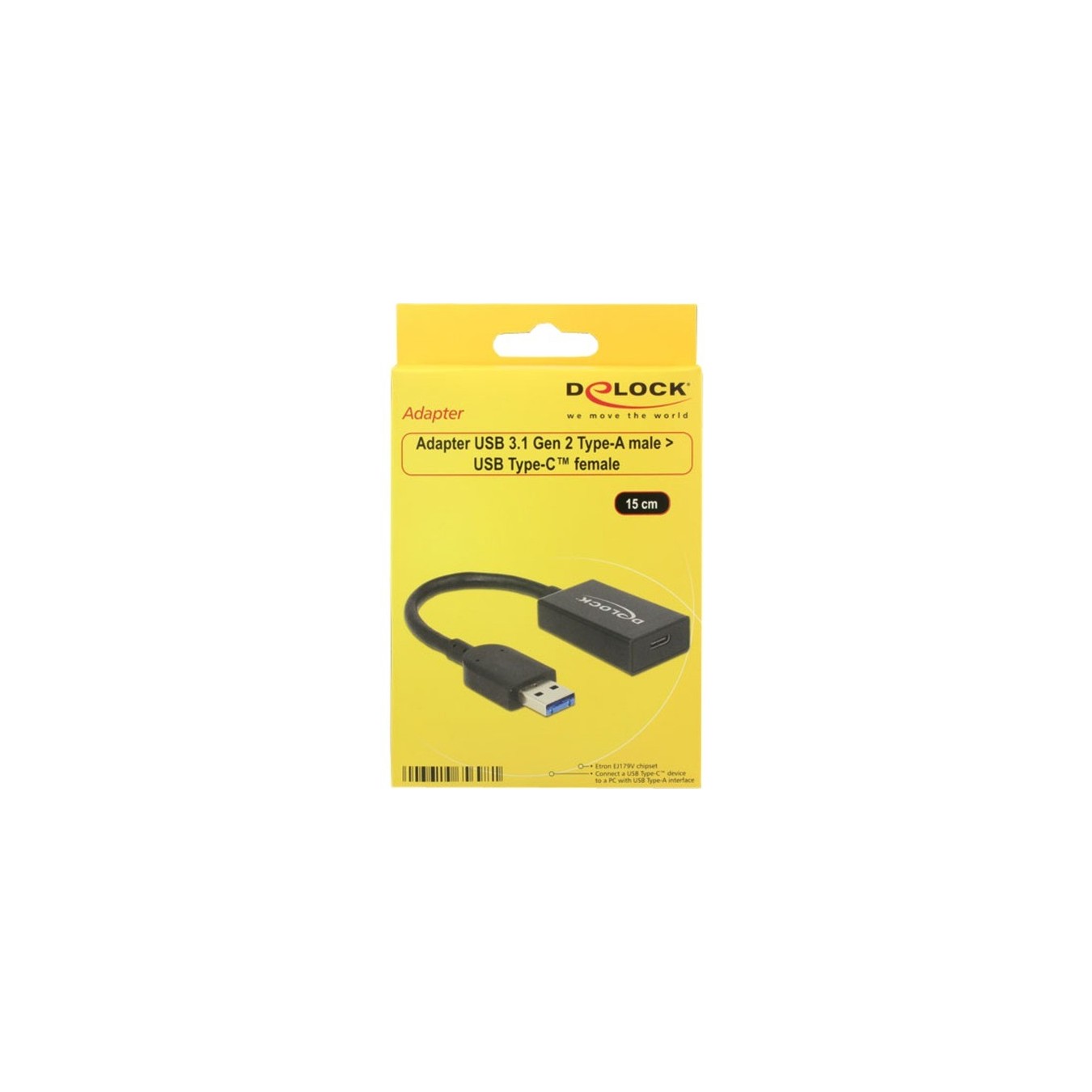 USB 3.2 Gen 2 Adapter - USB-A Male to USB-C Female — Buy in Cyprus with Fast Delivery