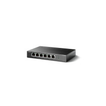 TP-Link TL-SF1006P - 6-Port 10/100 Fast Ethernet Unmanaged PoE Switch, 4x PoE+ Ports, Black — Buy in Cyprus with Fast Delivery