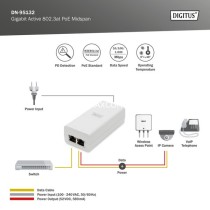 Gigabit Active 802.3at PoE Midspan, PoE Injector — Buy in Cyprus with Fast Delivery — Armenius Store Cyprus