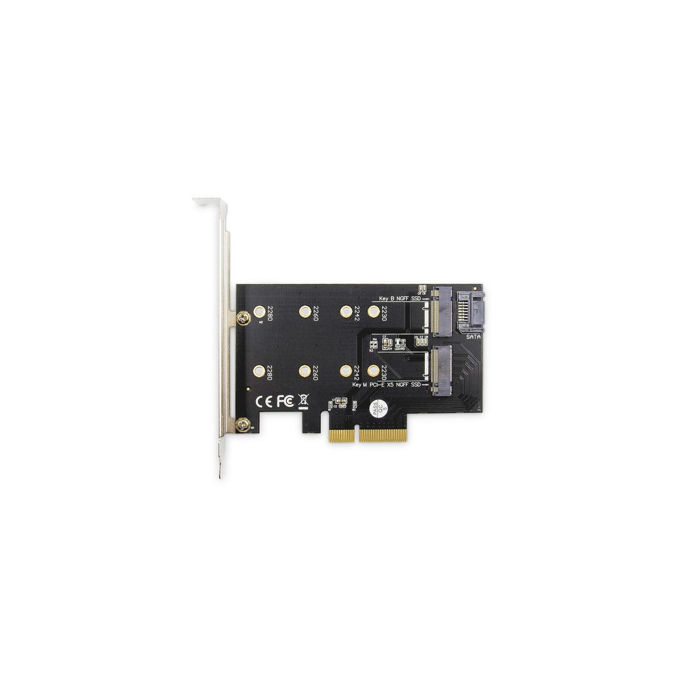 M.2 NGFF NVMe SSD PCI Express 3.0 (x4) - interface card — Buy in Cyprus with Fast Delivery