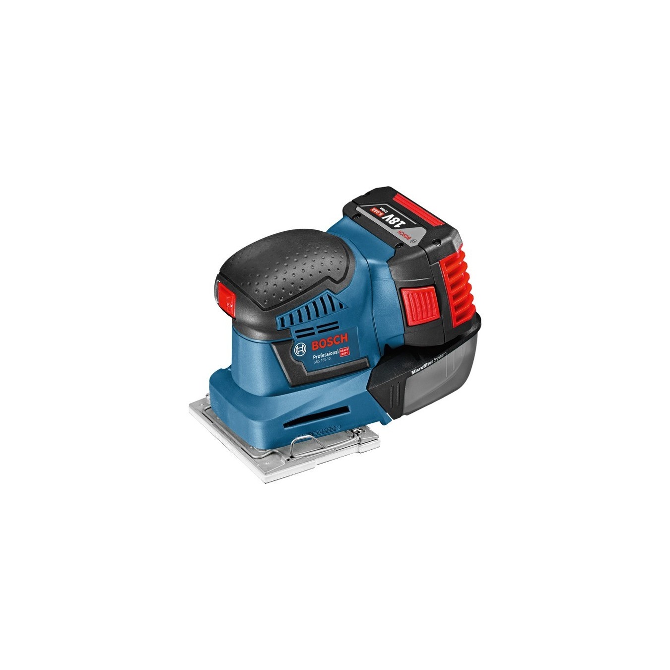 Cordless orbital sander - GSS 18V-10 - Professional — Buy in Cyprus with Fast Delivery