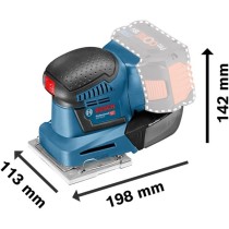 Cordless orbital sander - GSS 18V-10 - Professional — Buy in Cyprus with Fast Delivery