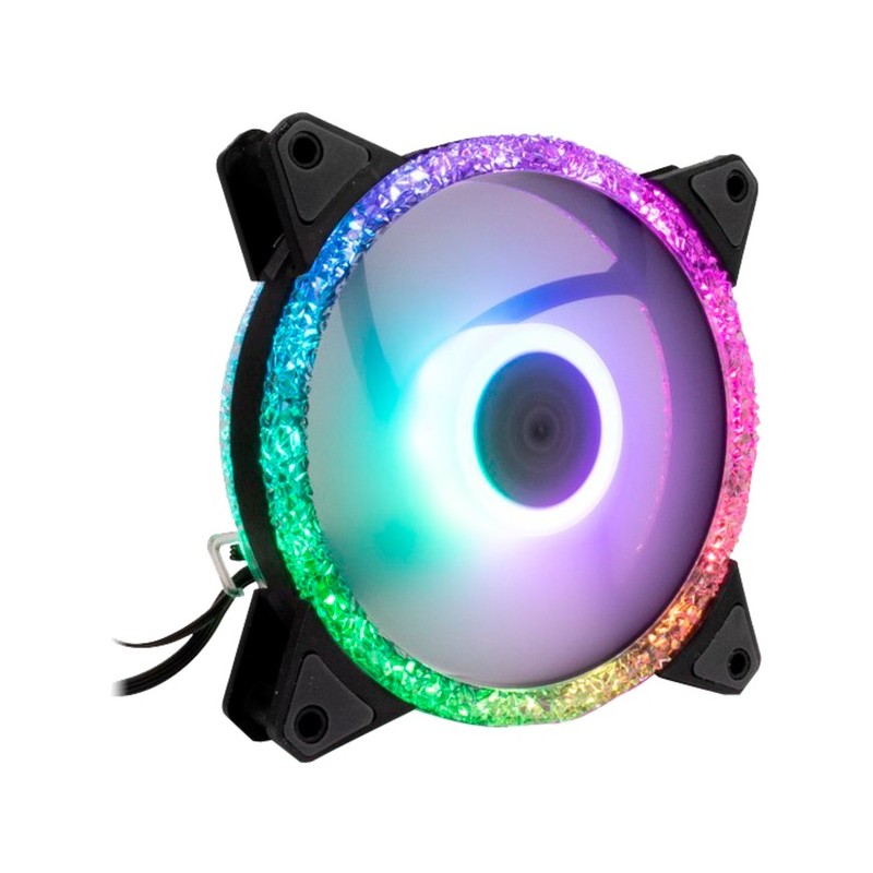 Inter-Tech Argus RS-07 RGB 120mm 3-Fan Set 900-1200 RPM (Boxed) — Buy in Cyprus with Fast Delivery