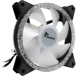 Inter-Tech Argus RS-07 RGB 120mm 3-Fan Set 900-1200 RPM (Boxed) — Buy in Cyprus with Fast Delivery