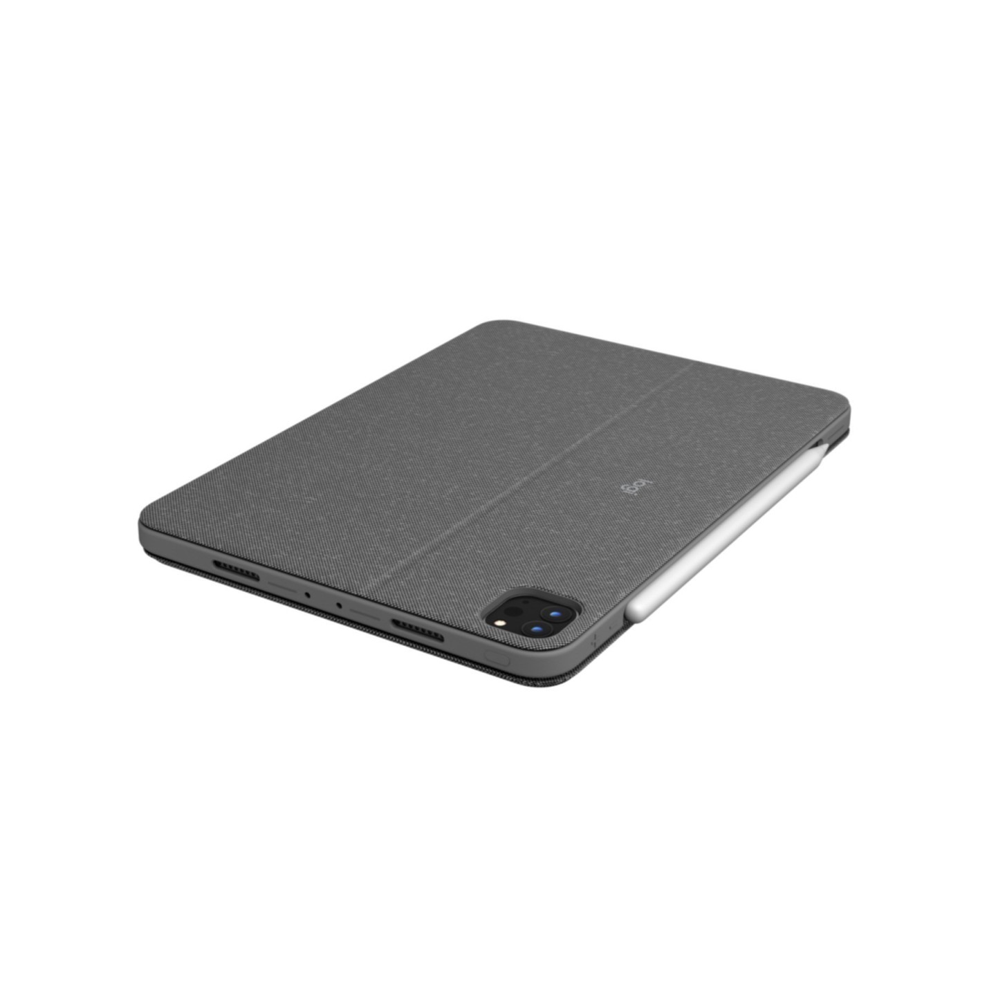 Logitech Combo Touch - iPad Pro 11 (1st/2nd/3rd Gen) - Oxford Gray, German QWERTZ Keyboard, Trackpad, Smart Connector