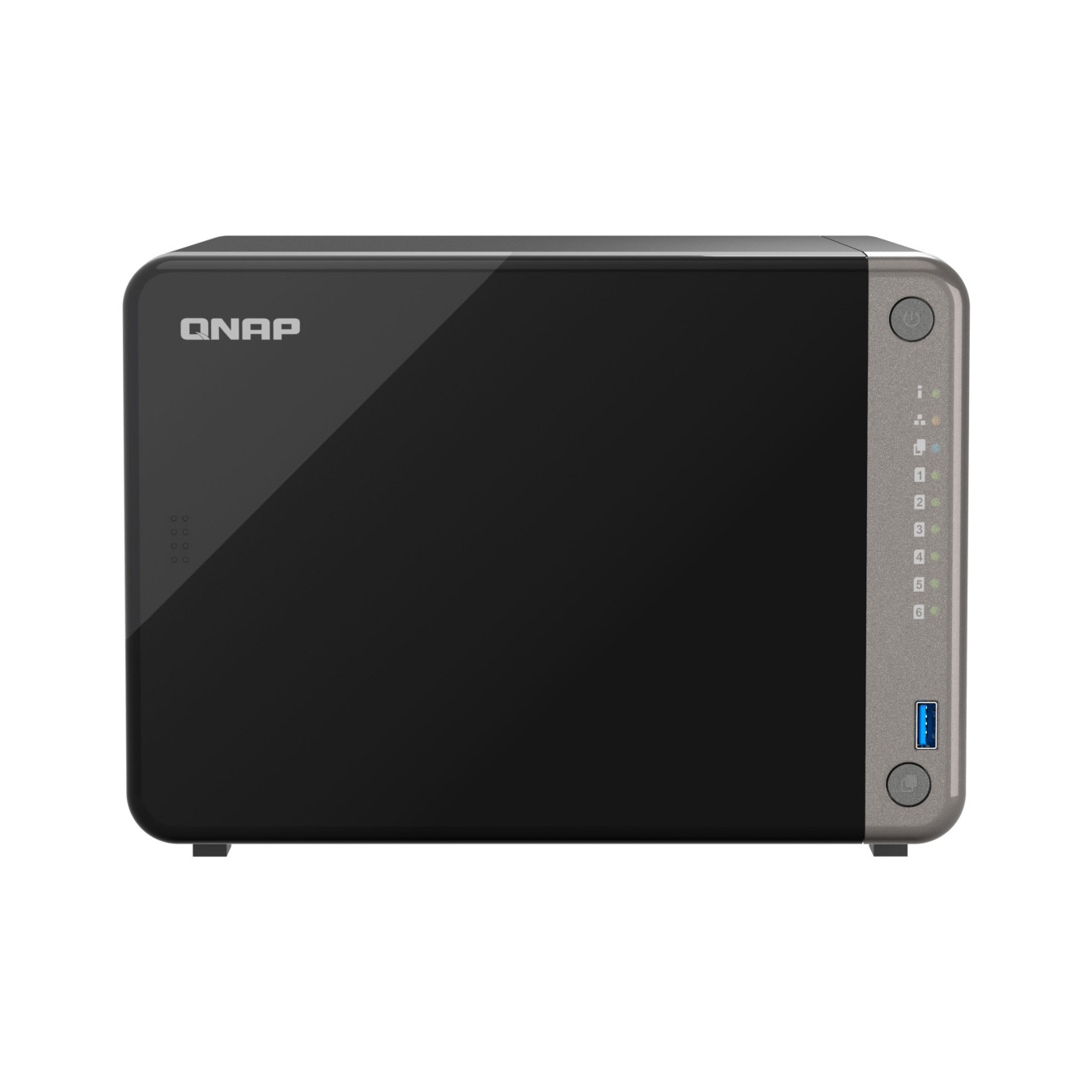 QNAP TS-AI642-8G - 6-Bay NAS, Cortex-A76 4-core, 8GB RAM, 2x2.5GbE, 2xHDMI, Black — Buy in Cyprus with Fast Delivery