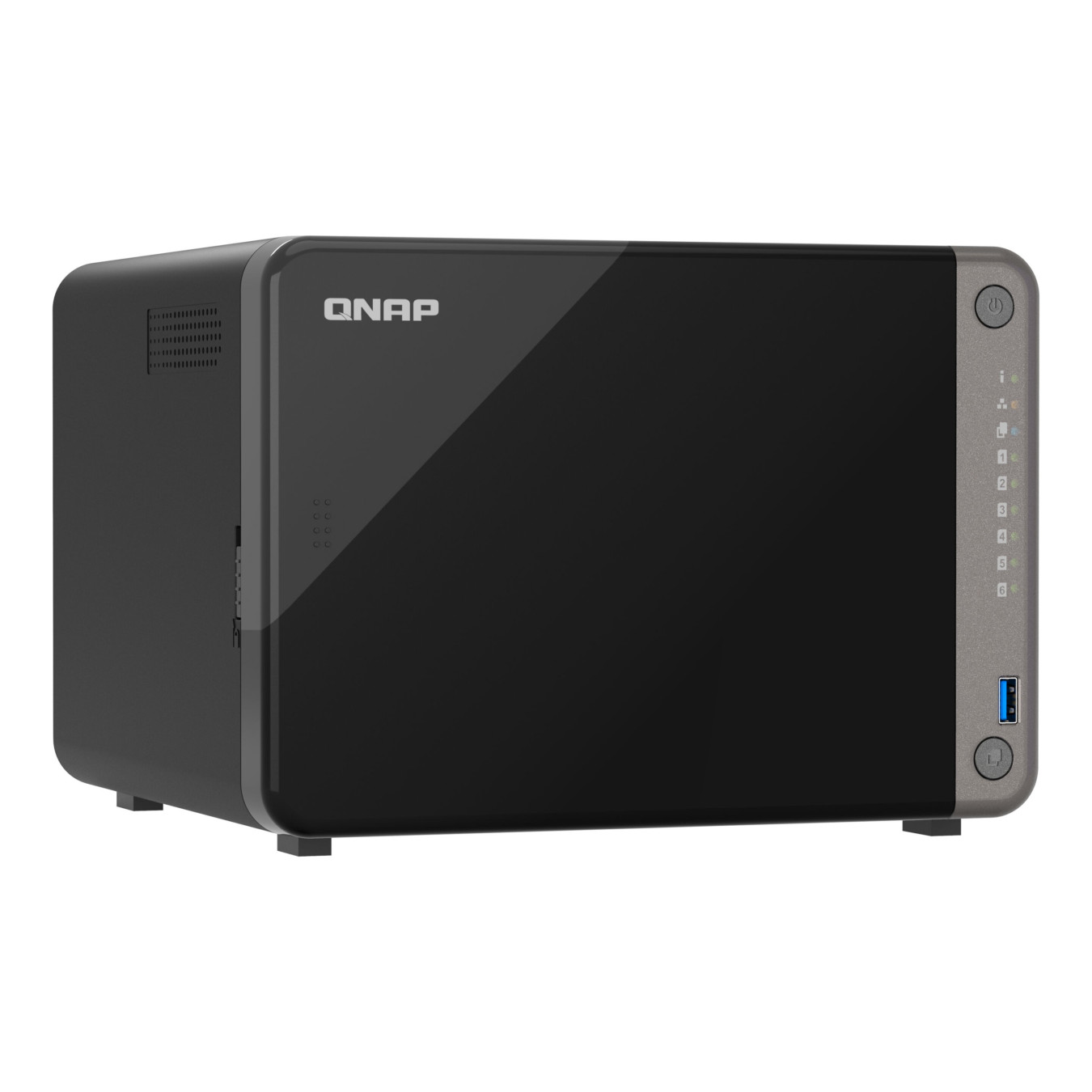QNAP TS-AI642-8G - 6-Bay NAS, Cortex-A76 4-core, 8GB RAM, 2x2.5GbE, 2xHDMI, Black — Buy in Cyprus with Fast Delivery