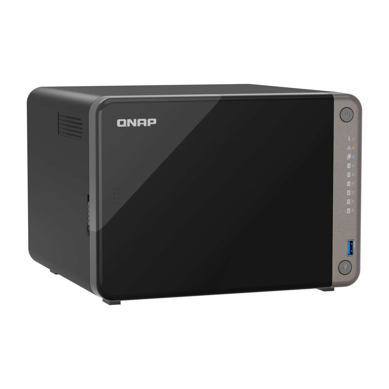 QNAP TS-AI642-8G - 6-Bay NAS, Cortex-A76 4-core, 8GB RAM, 2x2.5GbE, 2xHDMI, Black — Buy in Cyprus with Fast Delivery