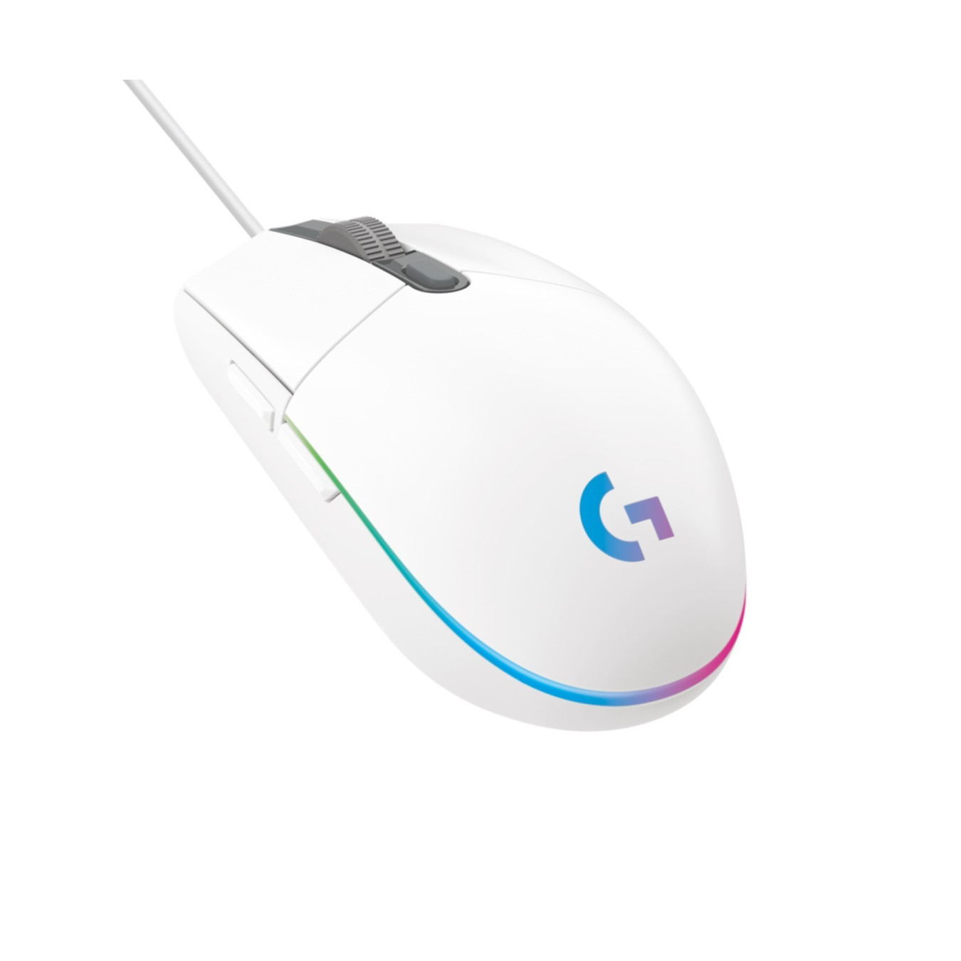 Logitech G203 Gaming Mouse - 910-005797 - Wired USB-A, White, 8000 DPI, RGB, 6 Buttons — Buy in Cyprus with Fast Delivery