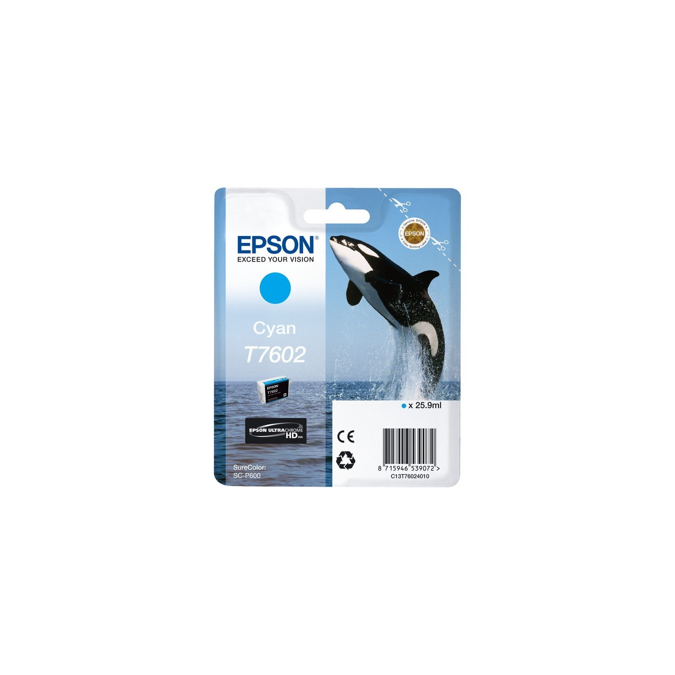 Cyan Ink Cartridge - C13T76024010 - Cyan Ink — Buy in Cyprus with Fast Delivery