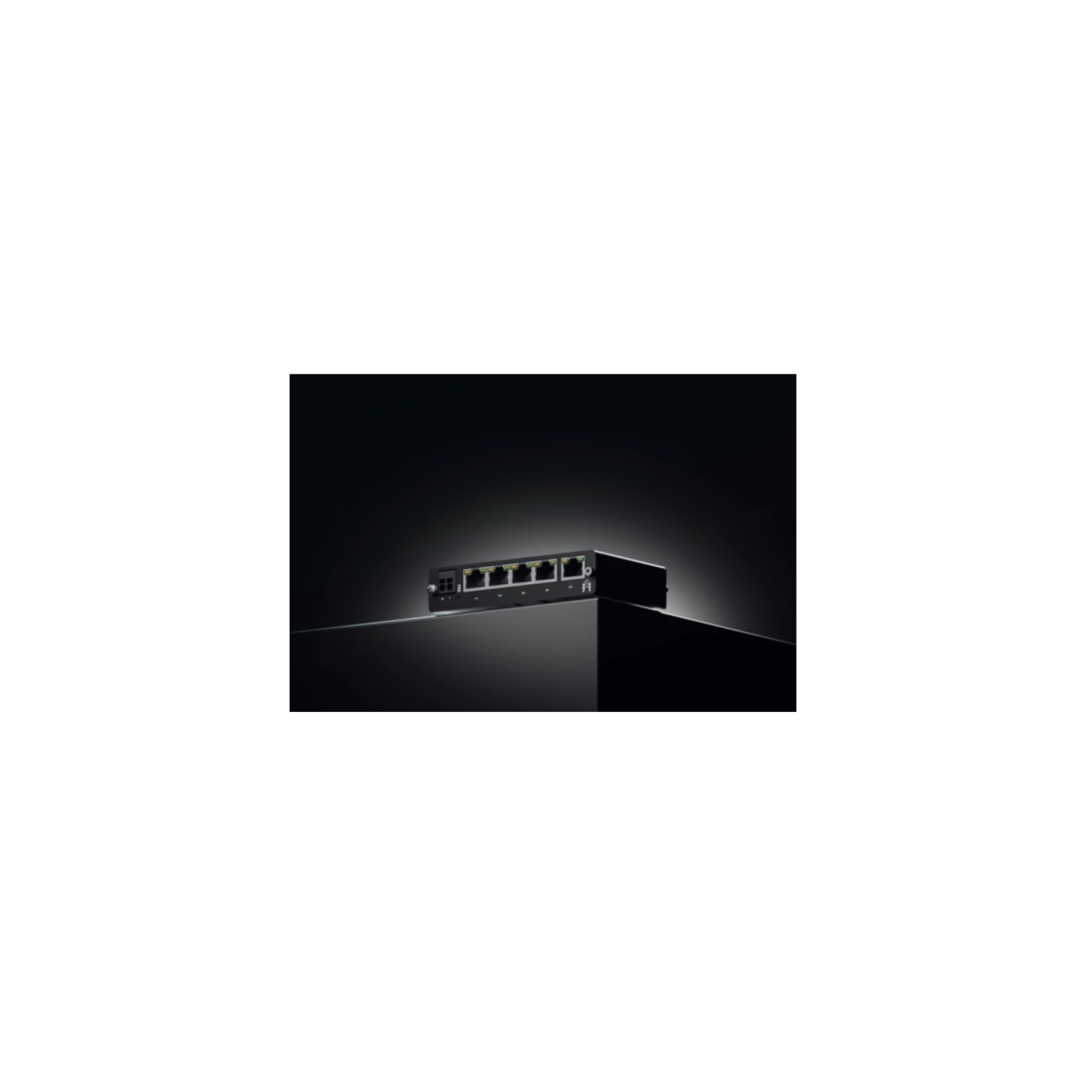 Teltonika TSW114 - 5-Port Gigabit Unmanaged Switch, Black, Fanless, DIN & Wall-Mountable — Buy in Cyprus with Fast Delivery