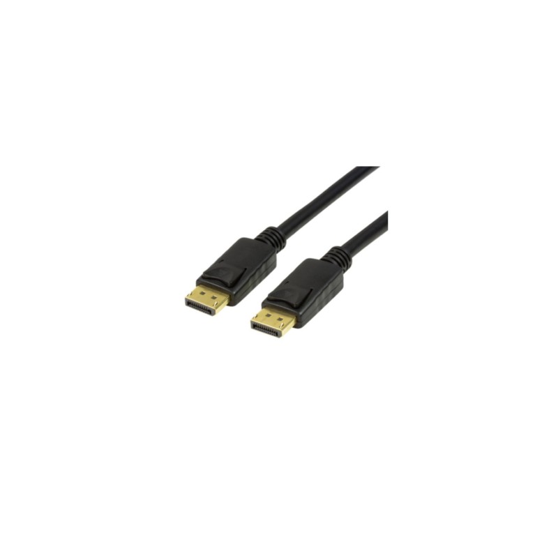 Buy LogiLink DisplayPort Cable - 2 m - DP 1.4, 32.4 Gbit/s, 120 Hz, Black in Cyprus, Nicosia, Limassol, Larnaka, Pafos