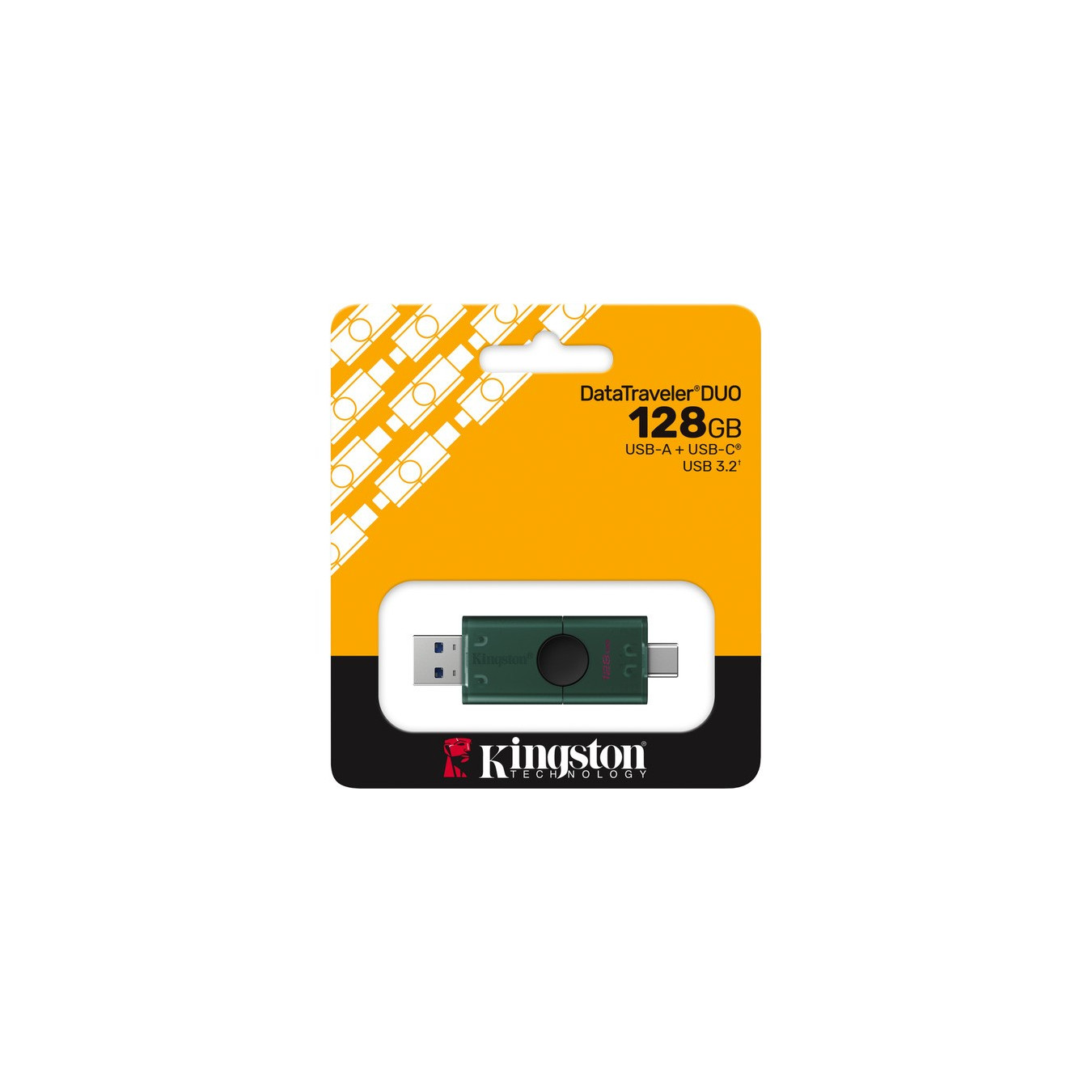 DataTraveler Duo - 128GB, USB stick — Buy in Cyprus with Fast Delivery