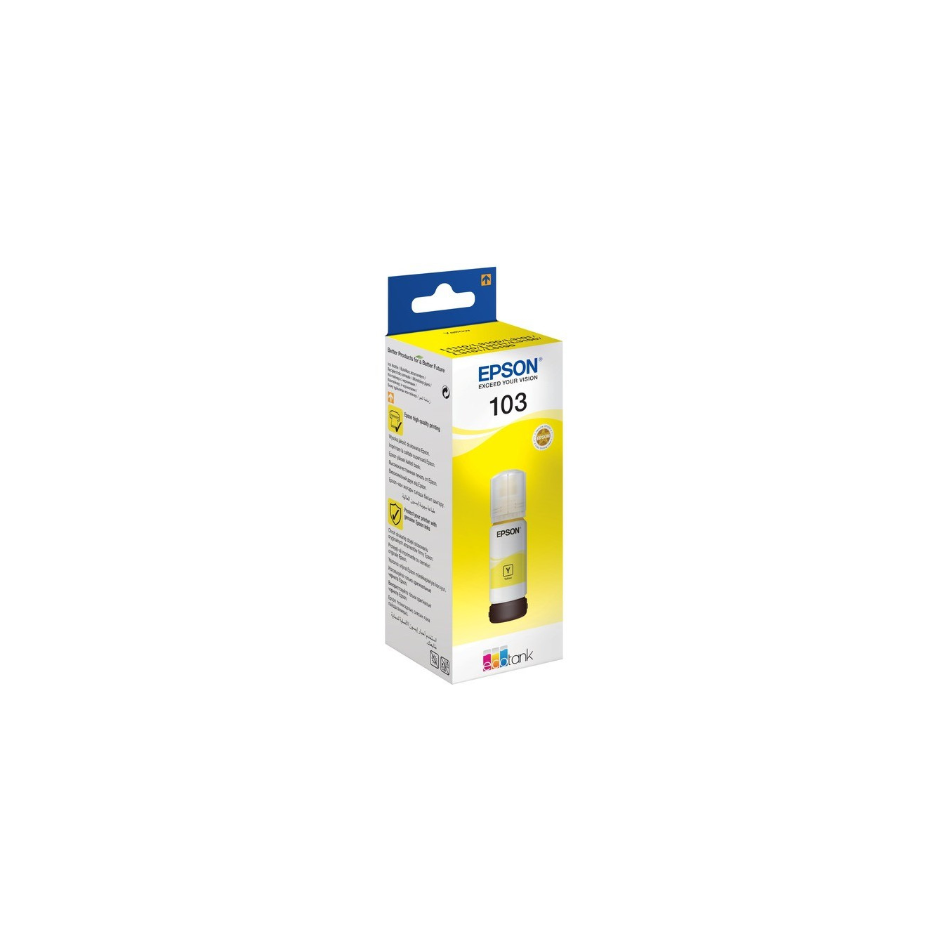 Ink - C13T00S44A10 - Yellow 103 EcoTank — Buy in Cyprus with Fast Delivery