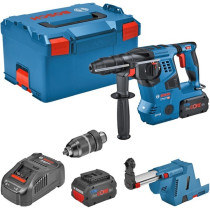Cordless hammer drill - GBH 18V-28 CF Professional - with GDE 18V-16 — Buy in Cyprus with Fast Delivery