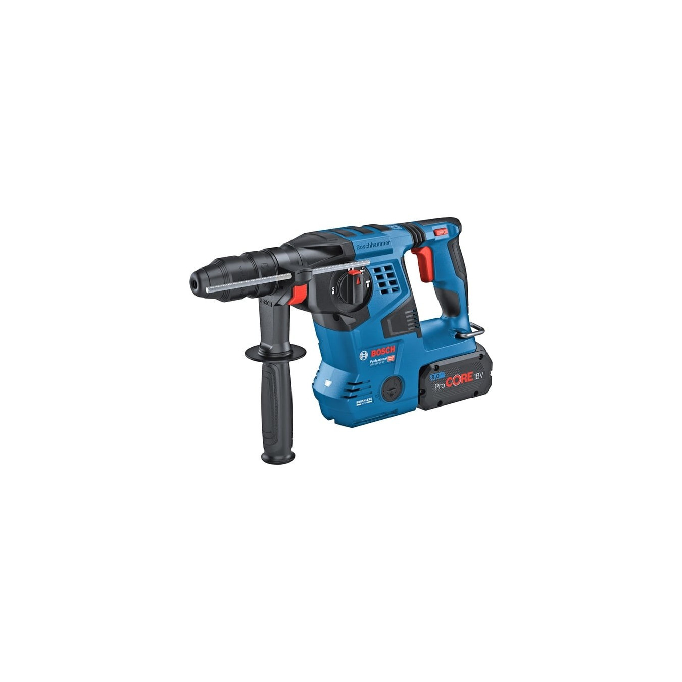 Cordless hammer drill - GBH 18V-28 CF Professional - with GDE 18V-16 — Buy in Cyprus with Fast Delivery