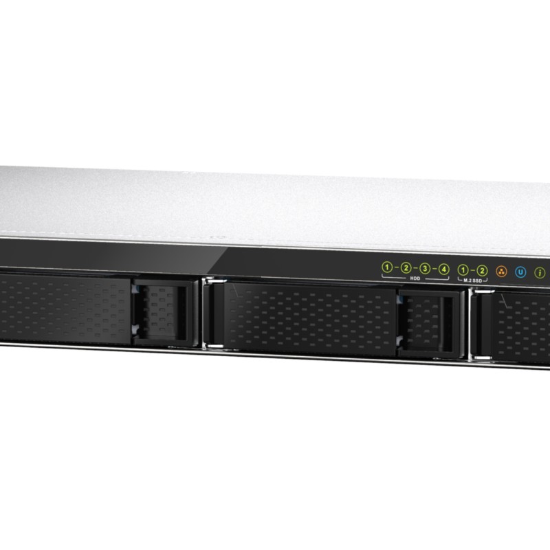 Buy QNAP TS-435XeU-4G - Short-Depth 4-Bay Rackmount NAS, 4GB RAM, 10GbE SFP+ & 2... in Cyprus, Nicosia, Limassol, Larnaka, Pafos