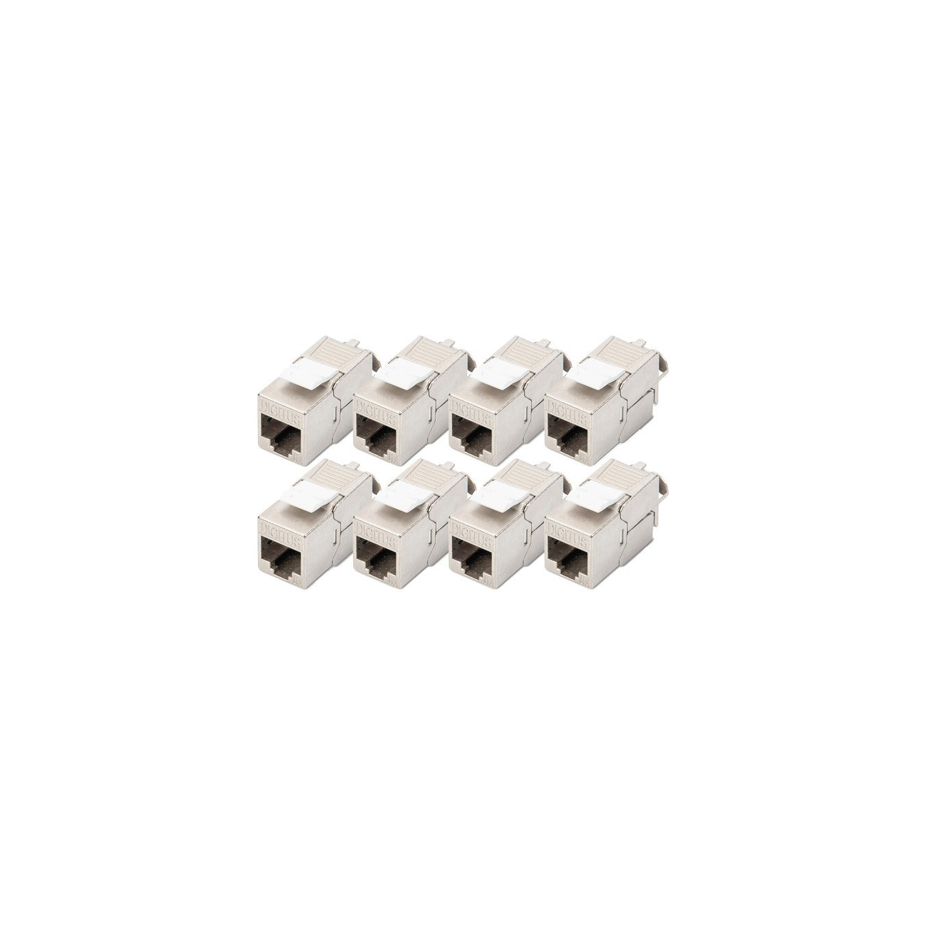CAT 6A Keystone module shielded tool-free 8 pieces - keystone module — Buy in Cyprus with Fast Delivery