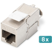 CAT 6A Keystone module shielded tool-free 8 pieces - keystone module — Buy in Cyprus with Fast Delivery