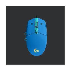 Buy Logitech G203 Gaming Mouse - 910-005798 - Wired Blue, 8000 DPI, RGB, 6 Progr... in Cyprus, Nicosia, Limassol, Larnaka, Pafos