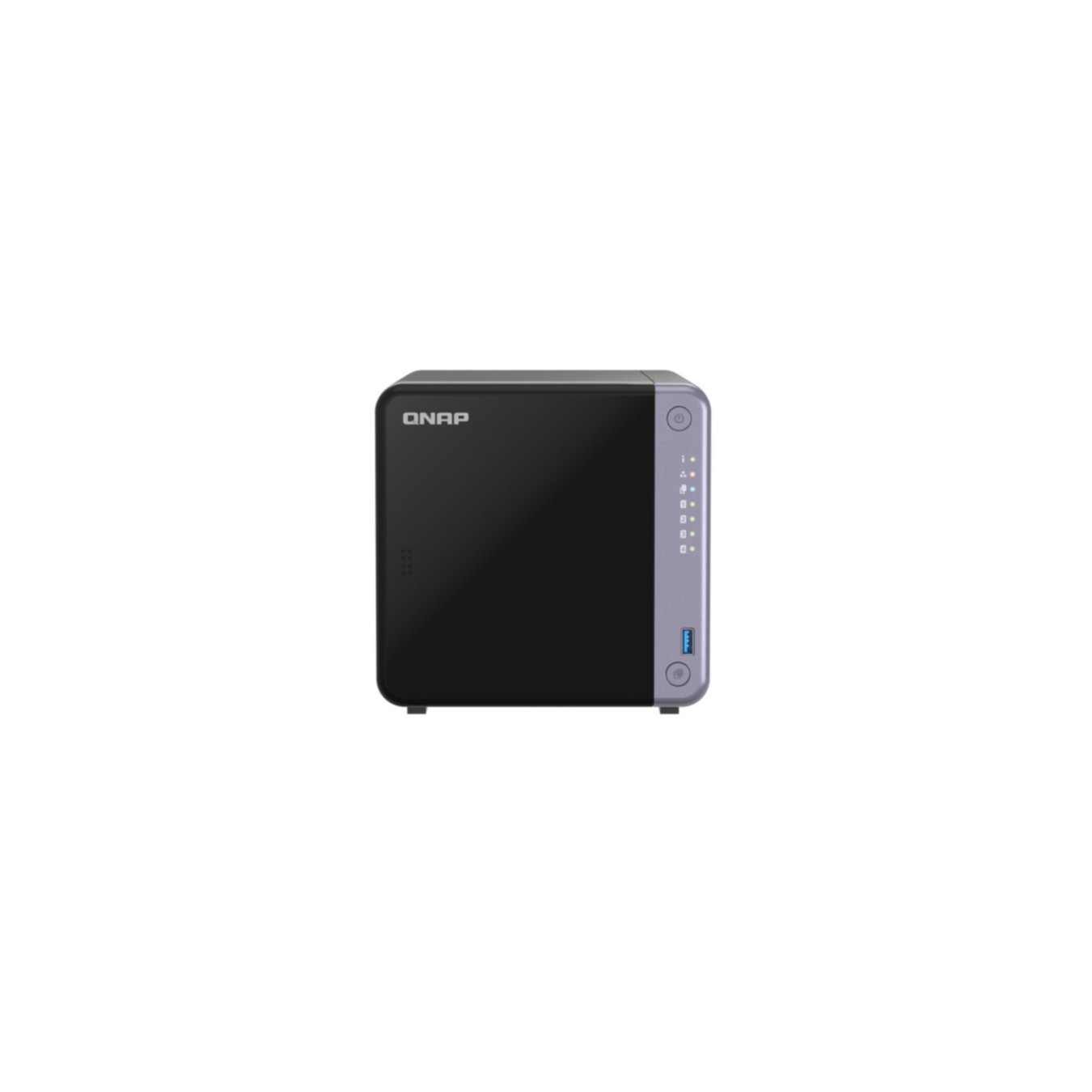 QNAP TS-432X-4G - 4-Bay NAS Server - Quad-core 2.0GHz, 4GB RAM (expandable), 10GbE SFP+, Dual 2.5GbE