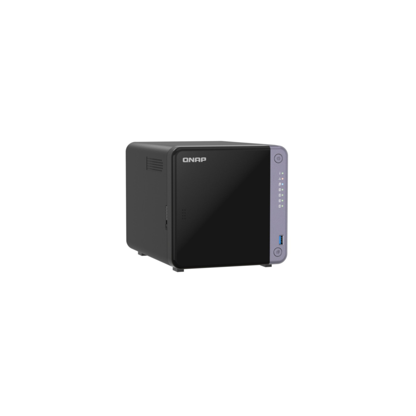 QNAP TS-432X-4G - 4-Bay NAS Server - Quad-core 2.0GHz, 4GB RAM (expandable), 10GbE SFP+, Dual 2.5GbE