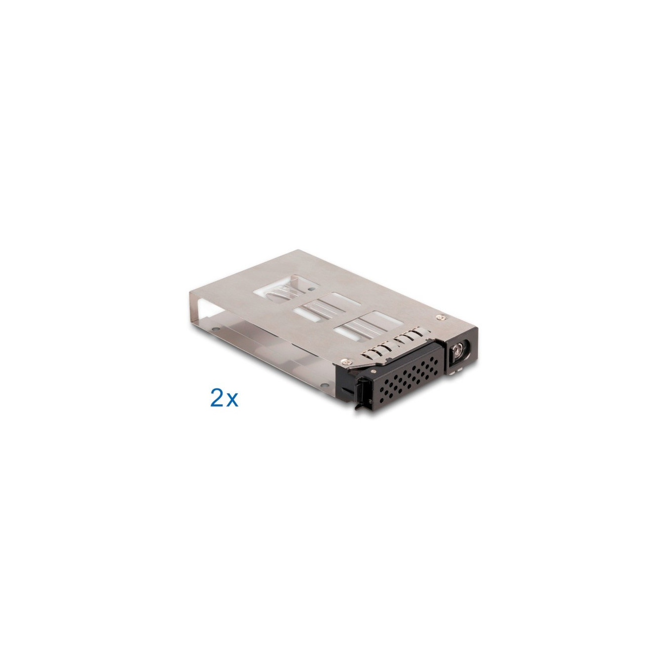 Slim Bay removable frame - for 2 x 2.5′′ U.2 NVMe SSD, drive enclosure — Buy in Cyprus with Fast Delivery