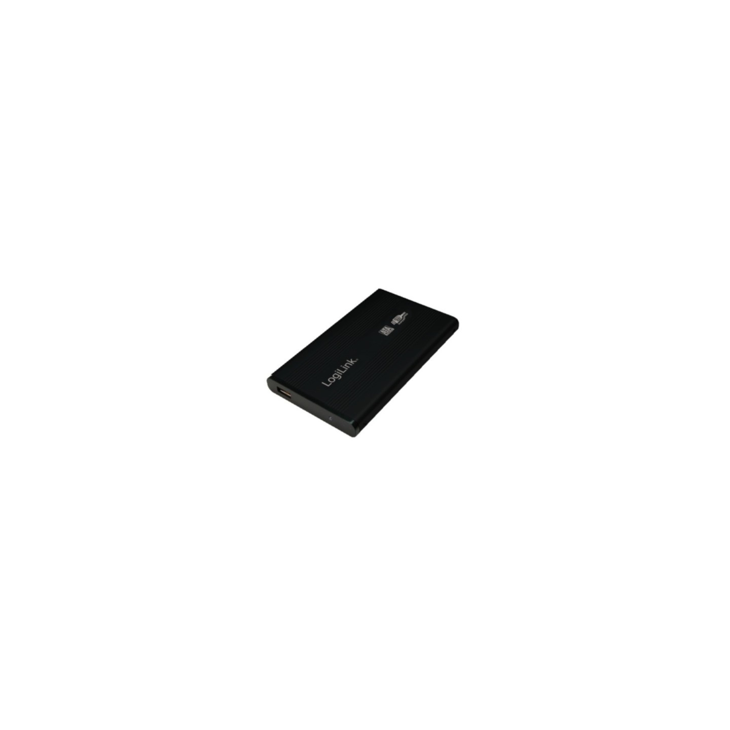 LogiLink 2.5" SATA HDD Enclosure UA0106 - Aluminum, USB 3.0, Black — Buy in Cyprus with Fast Delivery