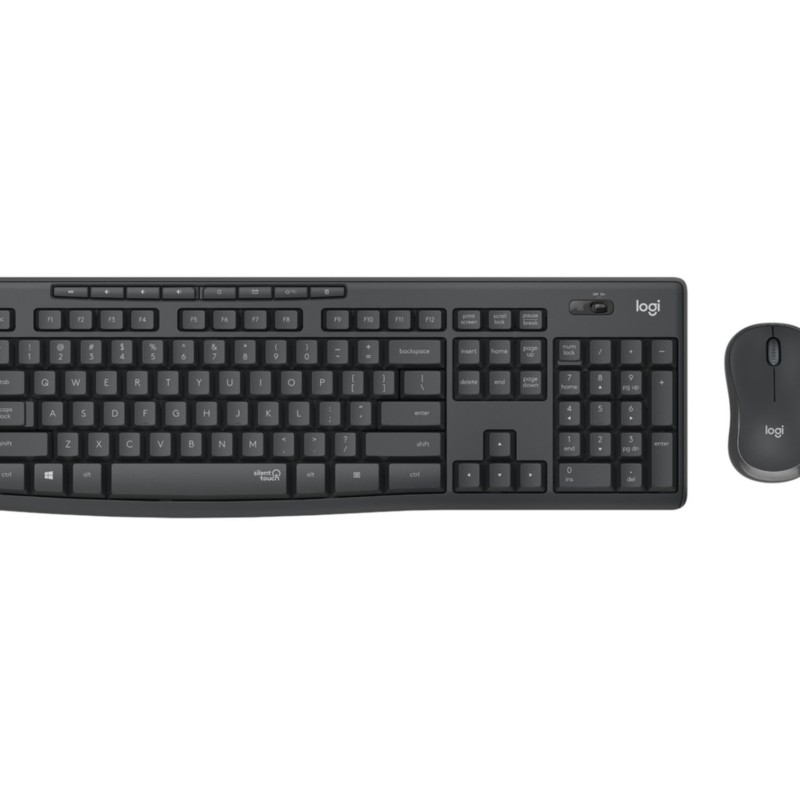 Logitech MK295 Wireless Keyboard & Mouse Combo - 920-009794 Graphite German QWERTZ (Boxed) — Buy in Cyprus with Fast Delivery