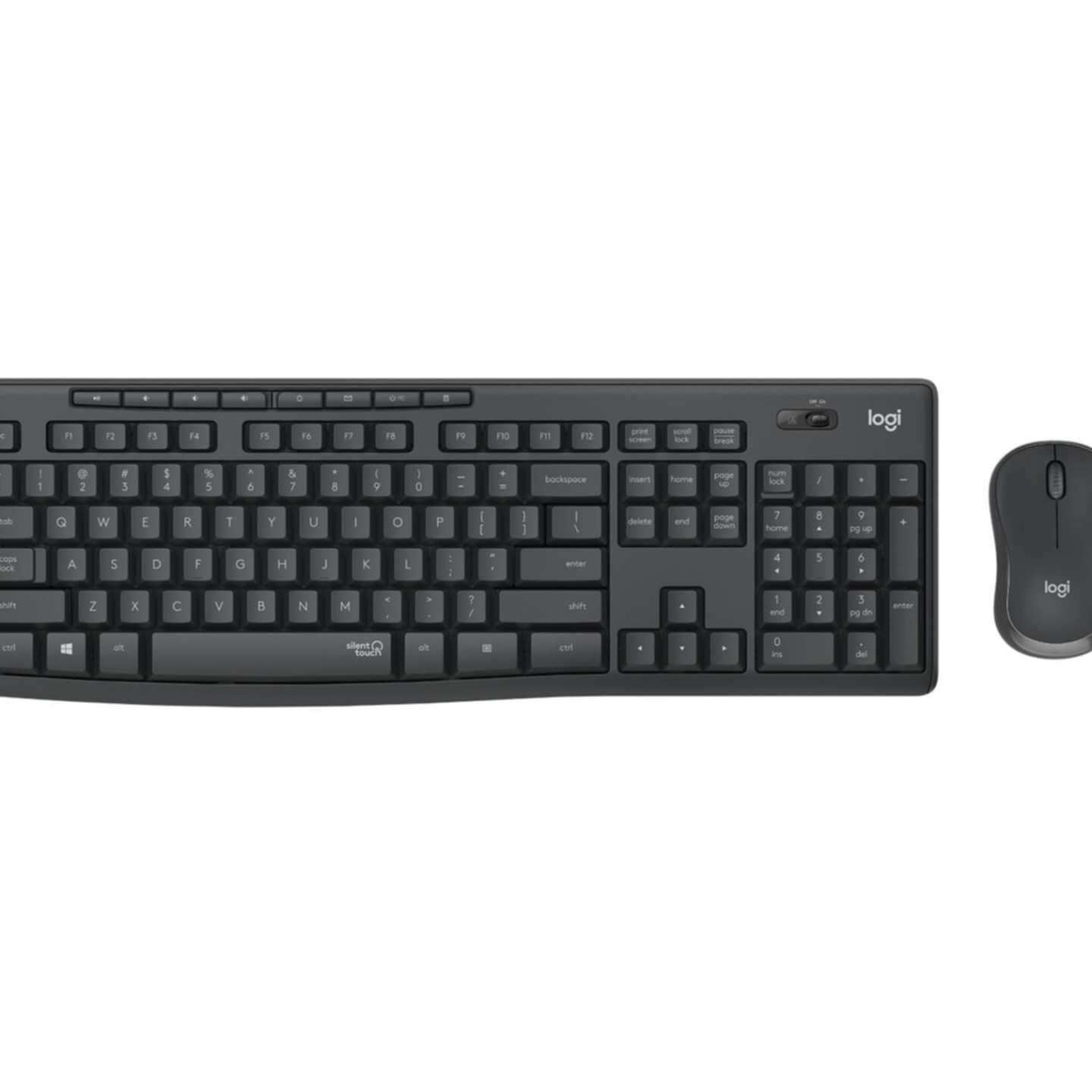 Logitech MK295 Wireless Keyboard & Mouse Combo - 920-009794 Graphite German QWERTZ (Boxed) — Buy in Cyprus with Fast Delivery