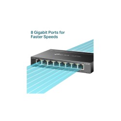 Buy TP-Link TL-SG108E - 8-Port Gigabit Easy Smart Desktop Switch - Web-Managed, ... in Cyprus, Nicosia, Limassol, Larnaka, Pafos