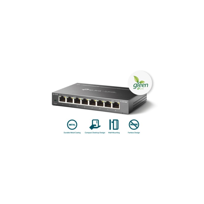 Buy TP-Link TL-SG108E - 8-Port Gigabit Easy Smart Desktop Switch - Web-Managed, ... in Cyprus, Nicosia, Limassol, Larnaka, Pafos