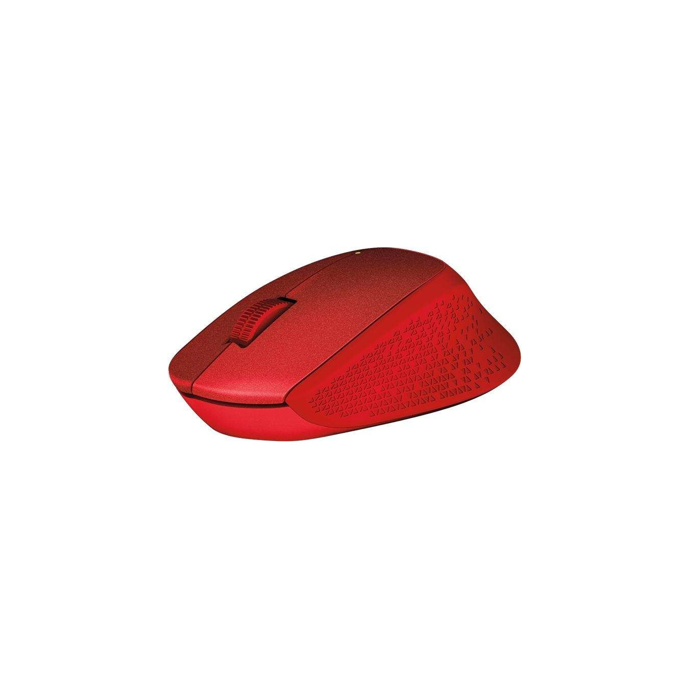 Logitech M330 Silent Plus - 910-004911 - Red, Silent Wireless Right-Hand Office Mouse — Buy in Cyprus with Fast Delivery
