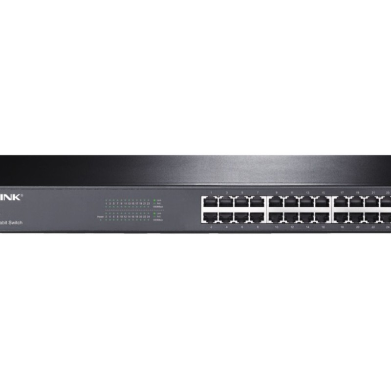 Buy TP-Link 24-Port Gigabit Unmanaged Switch - TL-SG1024 - Rackmount Black, 10/1... in Cyprus, Nicosia, Limassol, Larnaka, Pafos
