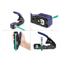 Crimping pliers for 8P RJ45 modular plugs, crimping pliers — Buy in Cyprus with Fast Delivery