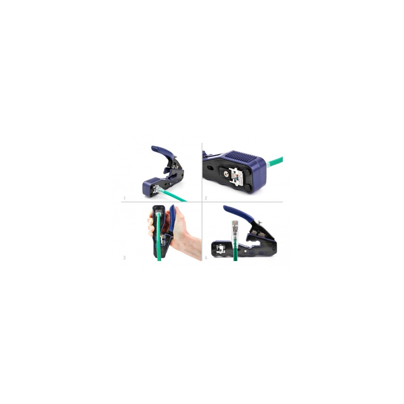 Crimping pliers for 8P RJ45 modular plugs, crimping pliers — Buy in Cyprus with Fast Delivery