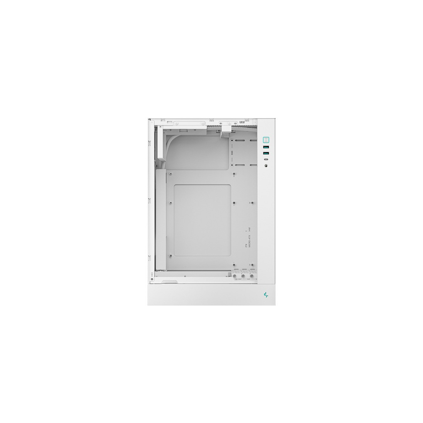 Deepcool CH170 PLUS WH Vertical Micro-ATX Case – 342mm GPU 24L | Armenius Store