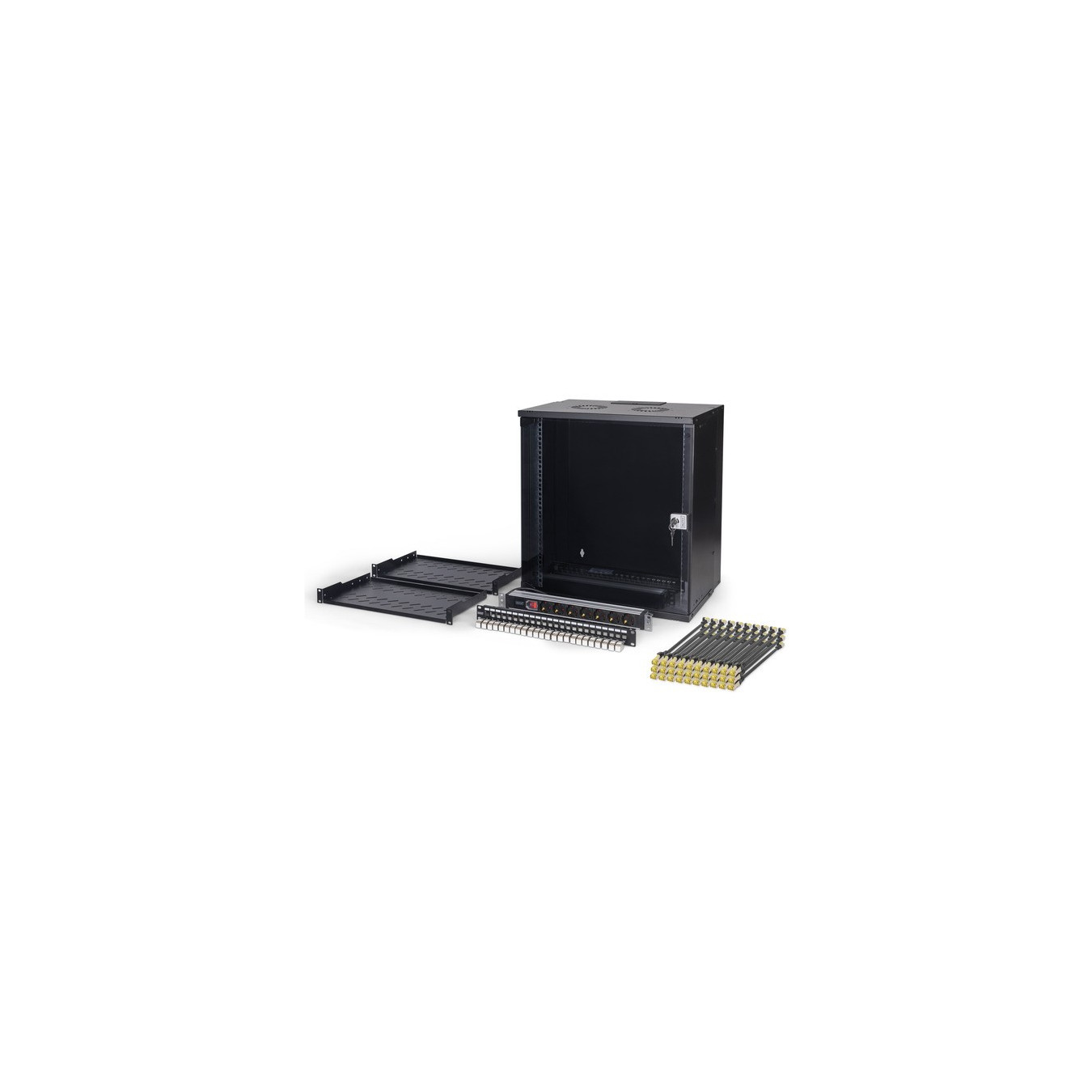 Network set SOHO Pro 19' 540x400 mm (WxD), IT cabinet — Buy in Cyprus with Fast Delivery