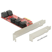 PCI ExpressCard x2 Card to 10x SATA 6 Gb s, Serial ATA-Controller — Buy in Cyprus with Fast Delivery