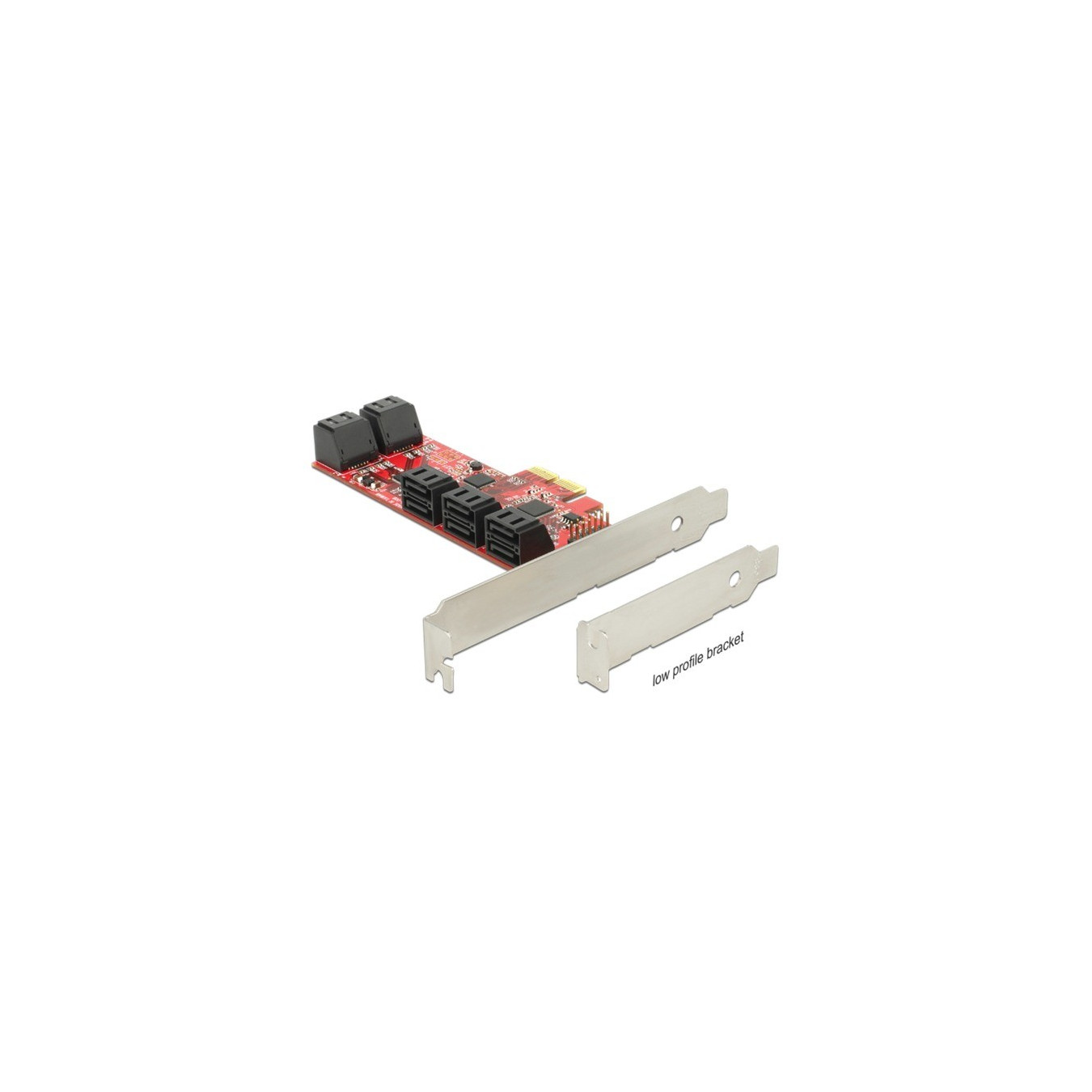 PCI ExpressCard x2 Card to 10x SATA 6 Gb s, Serial ATA-Controller — Buy in Cyprus with Fast Delivery