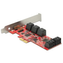 PCI ExpressCard x2 Card to 10x SATA 6 Gb s, Serial ATA-Controller — Buy in Cyprus with Fast Delivery