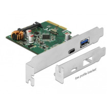 PCIe to 1x USB C + 1x USB A, USB-Controller — Buy in Cyprus with Fast Delivery