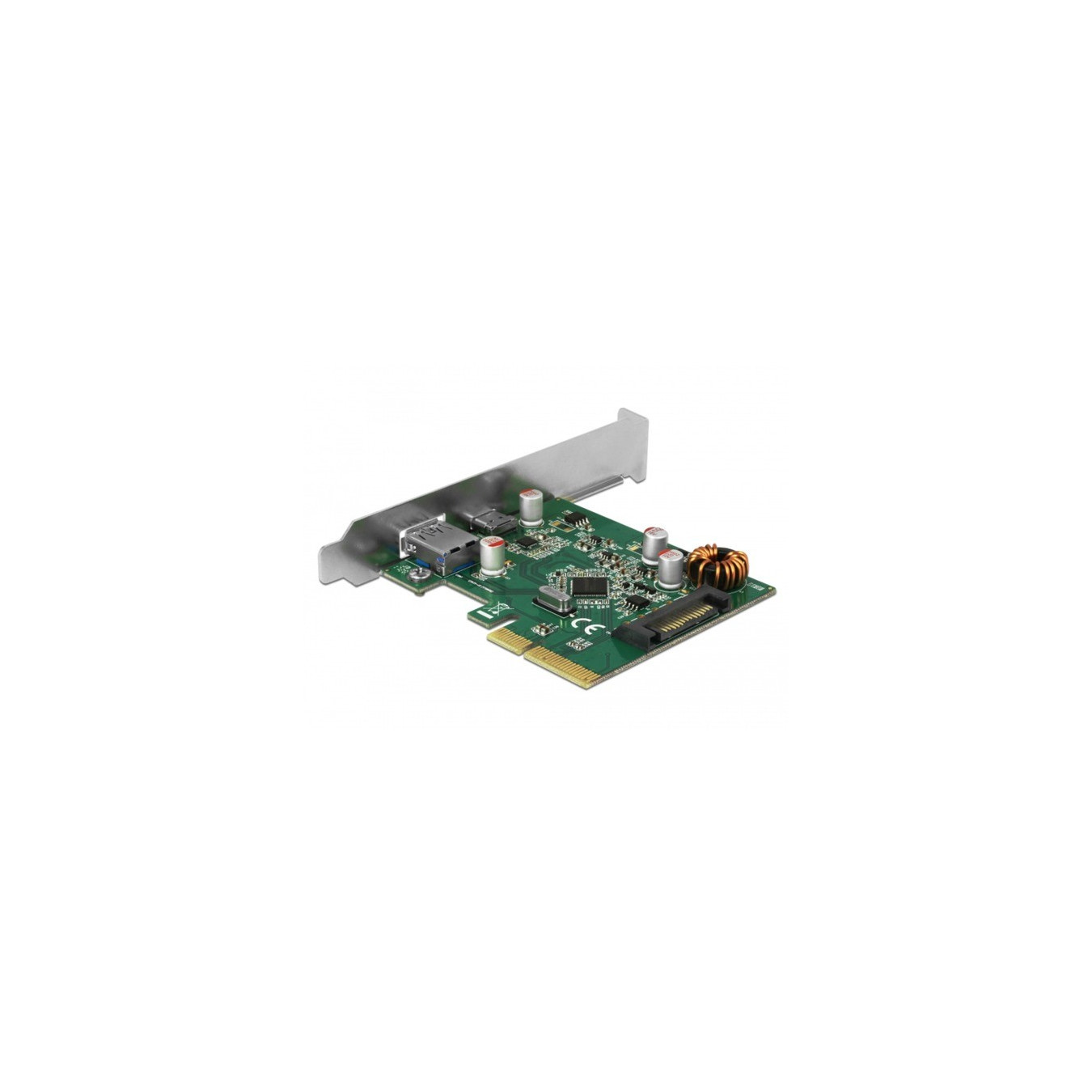 PCIe to 1x USB C + 1x USB A, USB-Controller — Buy in Cyprus with Fast Delivery