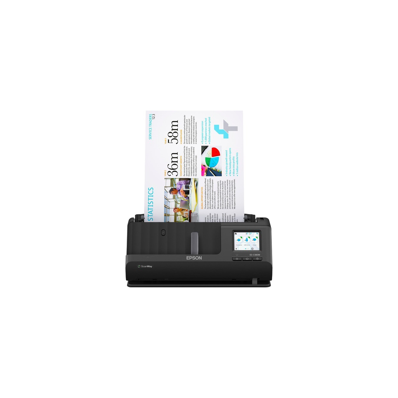 WorkForce ES-C380W, feed scanner — Buy in Cyprus with Fast Delivery