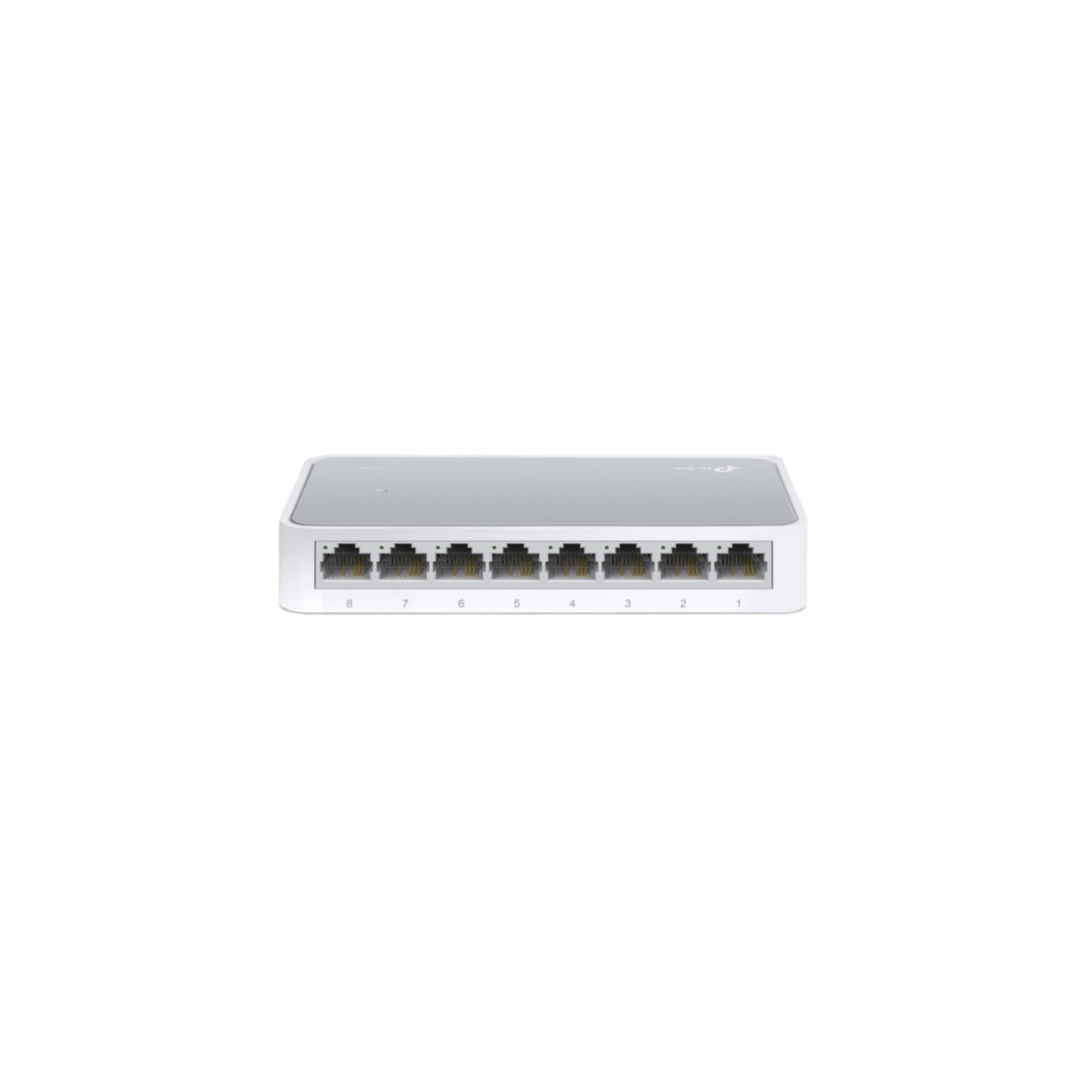 TP-Link TL-SF1008D Mini Desktop 8-Port Fast Ethernet Switch - White, Unmanaged, 10/100 Mbps — Buy in Cyprus with Fast Delivery