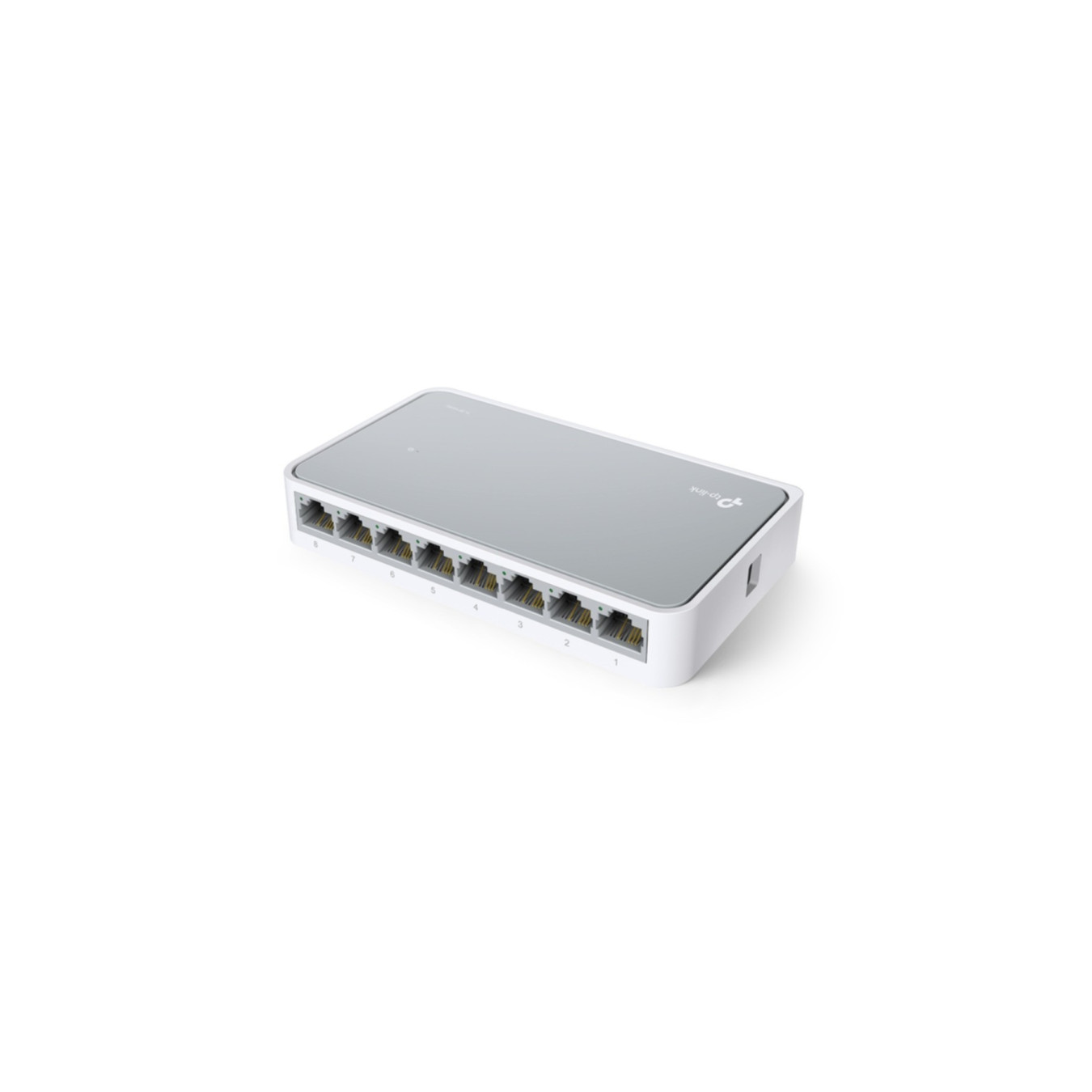 TP-Link TL-SF1008D Mini Desktop 8-Port Fast Ethernet Switch - White, Unmanaged, 10/100 Mbps — Buy in Cyprus with Fast Delivery