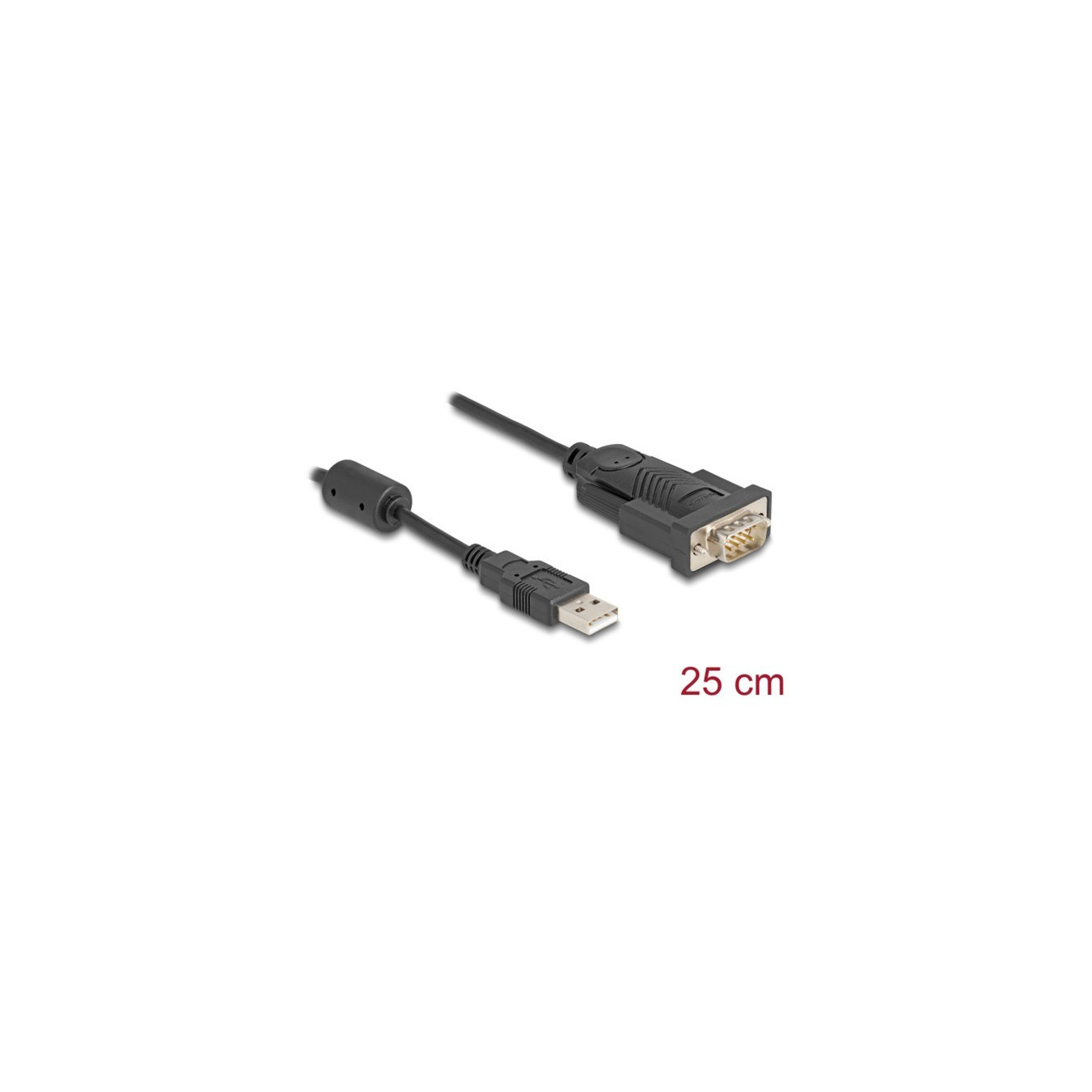 USB 2.0 adapter, USB-A male to serial RS-232 male — Buy in Cyprus with Fast Delivery