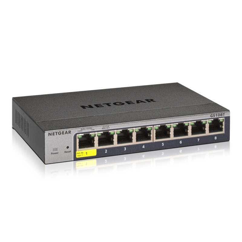 Buy NETGEAR 8-Port Gigabit Smart Managed Switch - GS108T-300PES - Fanless Deskto... in Cyprus, Nicosia, Limassol, Larnaka, Pafos