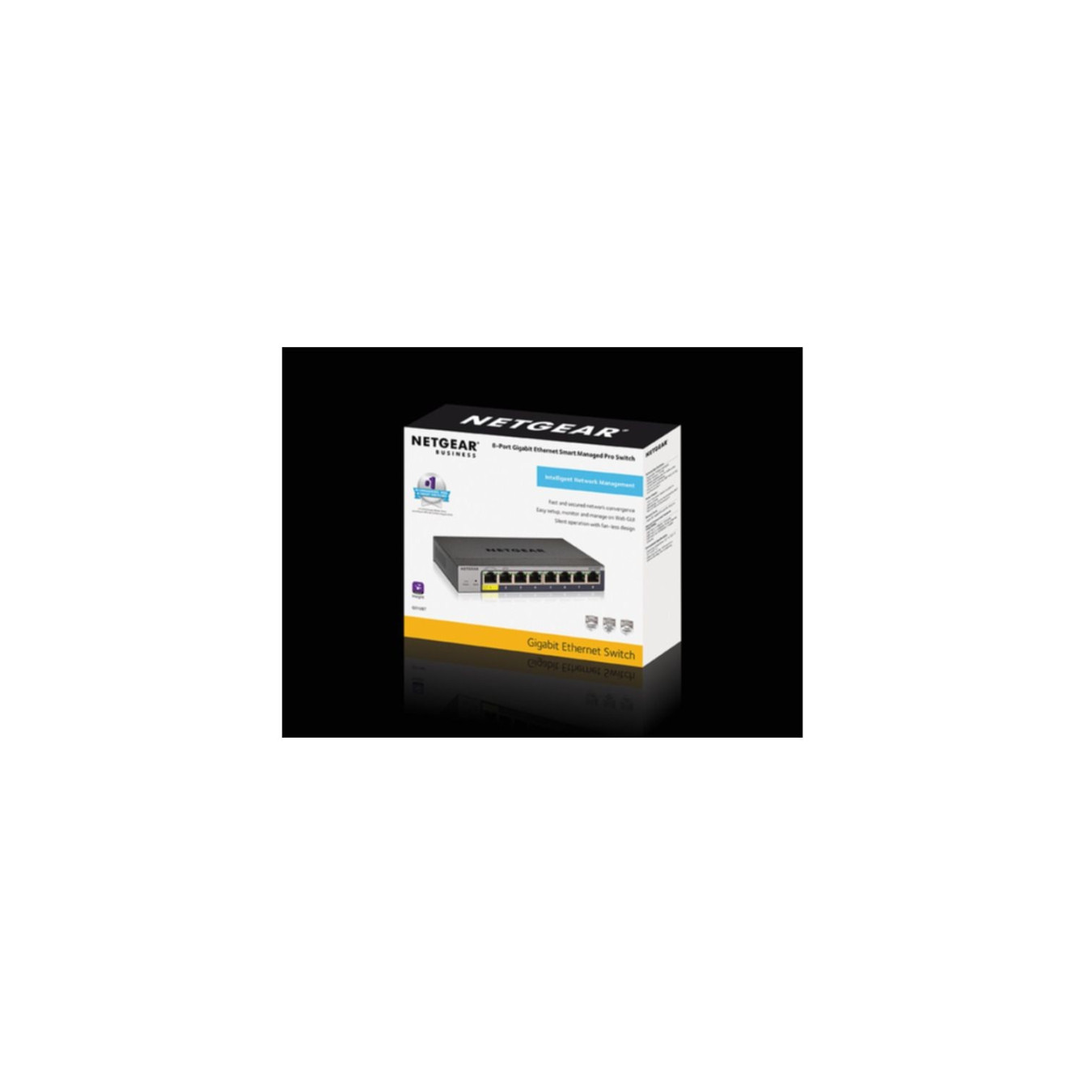 NETGEAR 8-Port Gigabit Smart Managed Switch - GS108T-300PES - Fanless Desktop/Wall-Mount — Buy in Cyprus with Fast Delivery